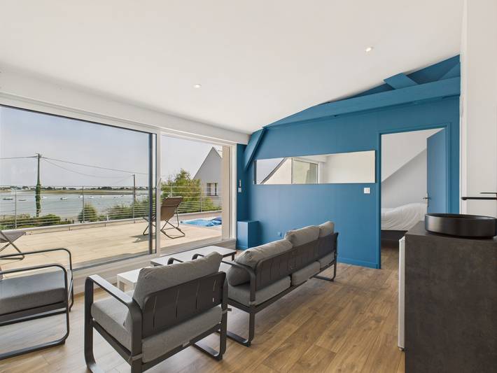 Location de vacances pour 14 personnes, avec Terrasse et Jardin à Le Tour-du-Parc