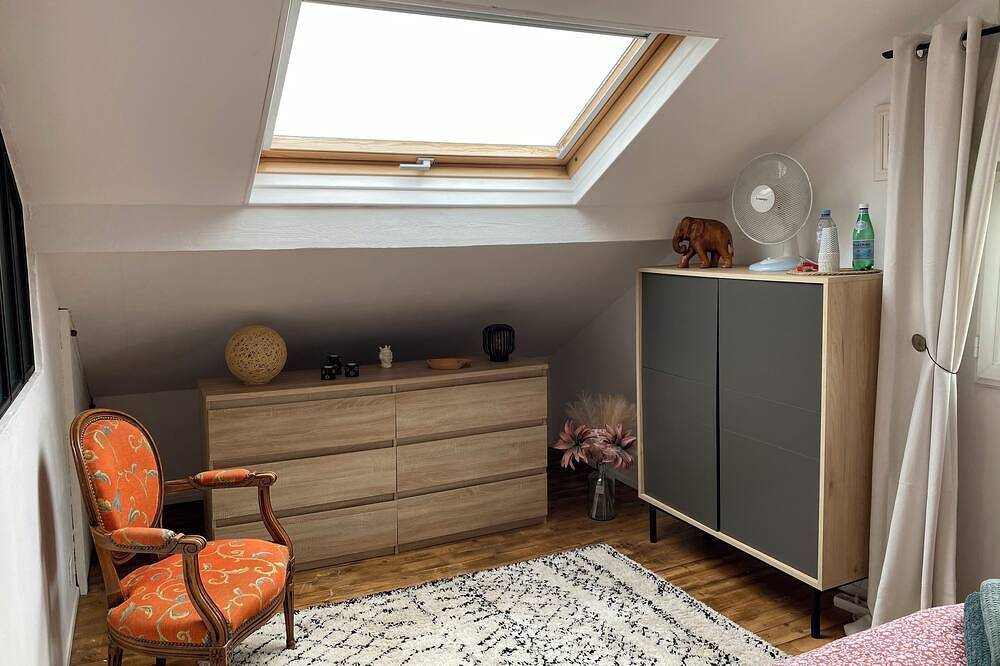 Loue jolie chambre individuelle dans maison avec jardin. in Lagny-sur-Marne, Seine-et-Marne
