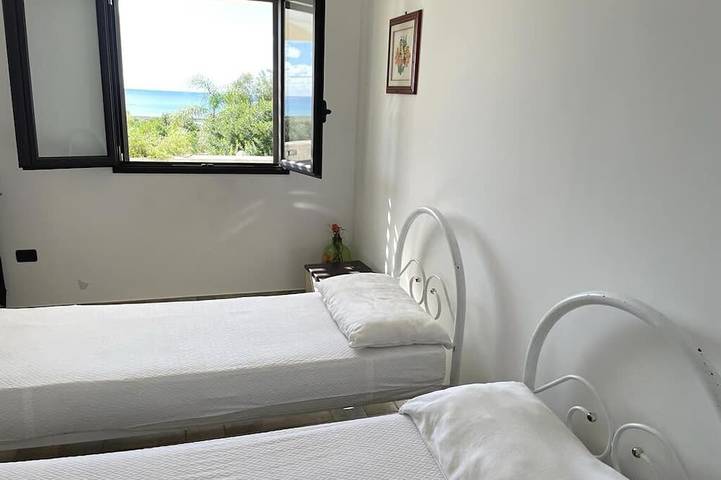 Panoramic villa with beautiful view at the Maldives of Salento in Spiaggia di Torre Pali (Salve), Salve