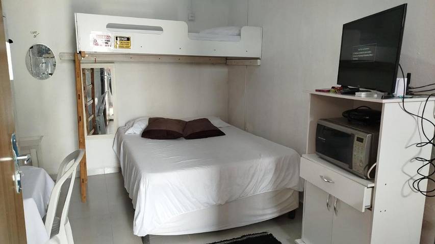 Casas e apartamentos de temporada para 3 pessoas, com balcão e vista, com animais de estimação em Corumbá