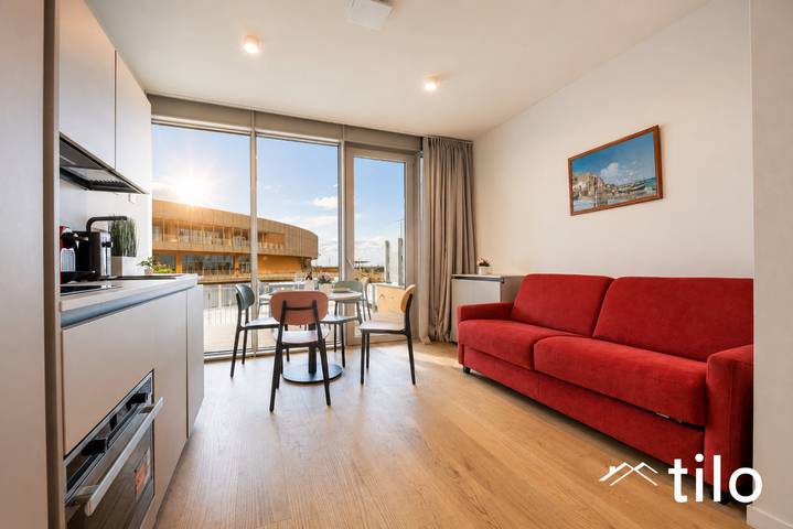 Appartamento intero, Waterfront Lux •1Br •A/C • Gym • Parking • By Tilo in Genoa, Riviera Ligure