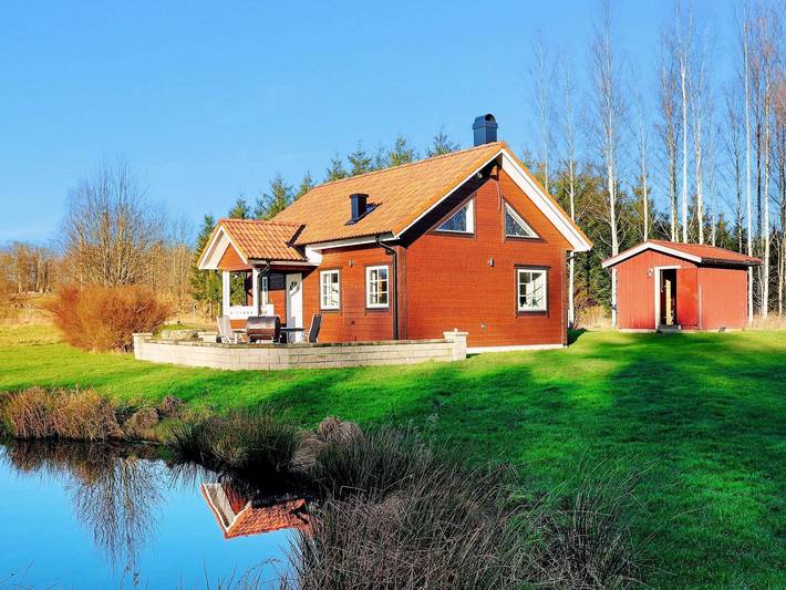 6 Personen Ferienhaus in Vittsjö in Hässleholm und Umgebung