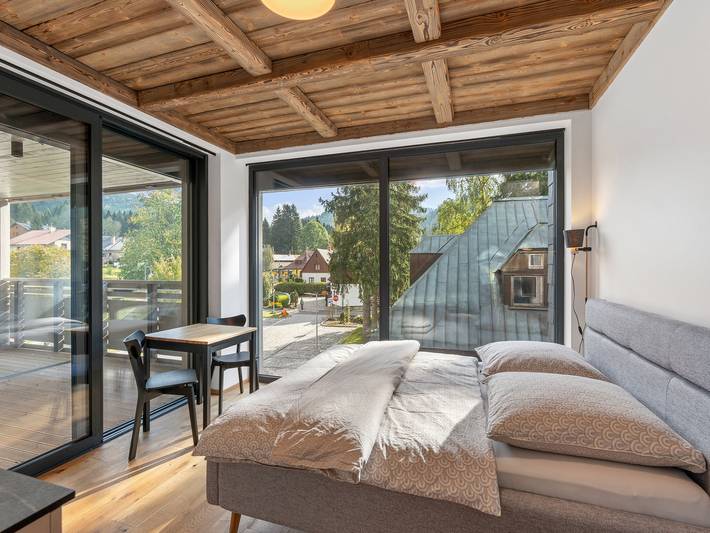 Ferienwohnung für 2 Personen, mit Balkon und Garten am Riesengebirge