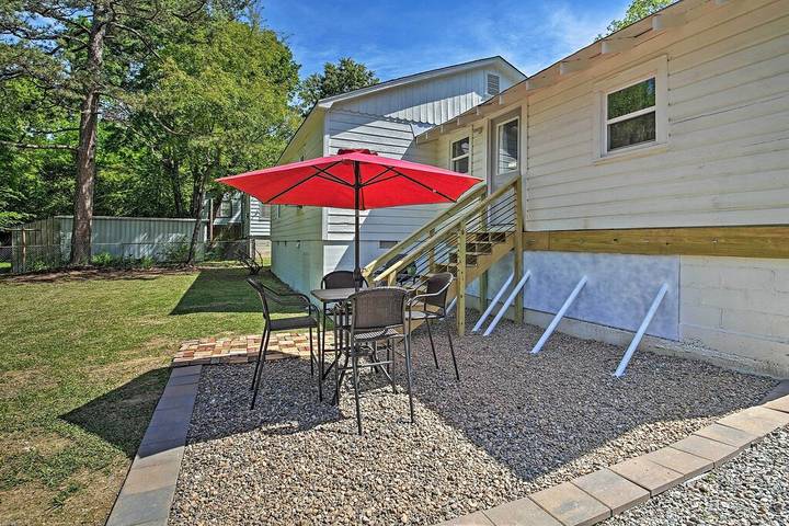 Vacation rental for 6 people, with yard and terrace, with pets in Hot Springs