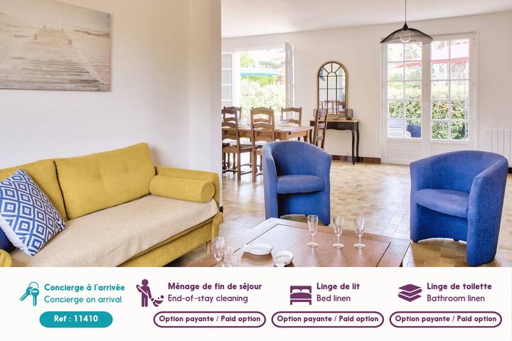 Location de vacances pour 8 personnes, avec terrasse et jardin à Penmarch - 2