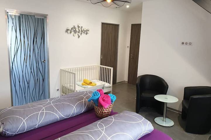 Location de vacances pour 10 personnes, avec terrasse et jardin, animaux acceptés à Sigolsheim - 3