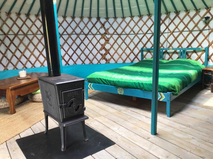 Tente pour 4 personnes, avec vue, animaux acceptés dans Saône-et-Loire - 4