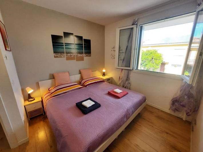 Ferienwohnung für 2 Personen, mit Garten und Ausblick