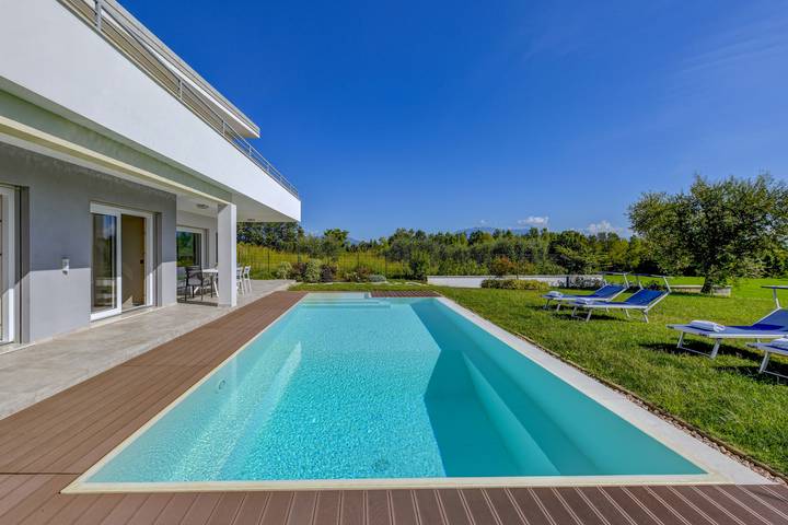 Ferienhaus für 5 Personen, mit Terrasse und Garten sowie Seeblick in Moniga del Garda - 3