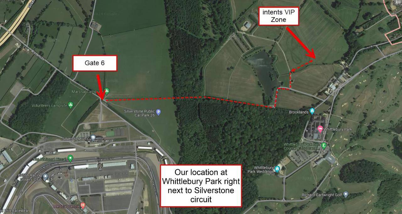 Intents Vip Zone @ Silverstone F1 in Whittlebury, Northamptonshire