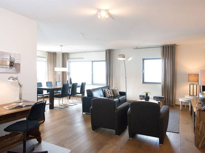 Appartement de vacances pour 6 personnes, avec Balcon/Terrasse et Balcon dans Scheveningen