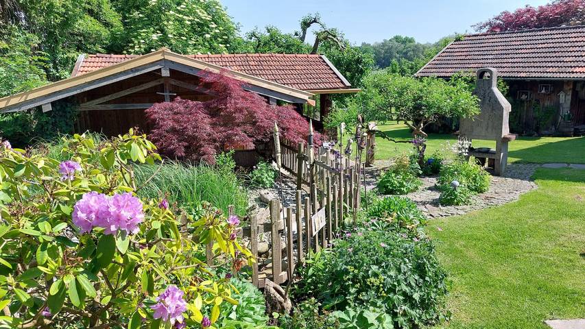 Ferienwohnung für 3 Personen, mit Garten in Waging am See - 4