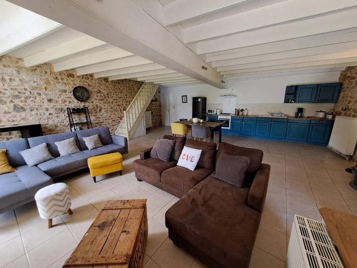 Location de vacances pour 8 personnes, avec Jardin à Saint-Gourson