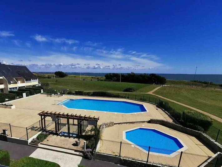 Appartement de vacances pour 4 personnes, avec jardin et piscine