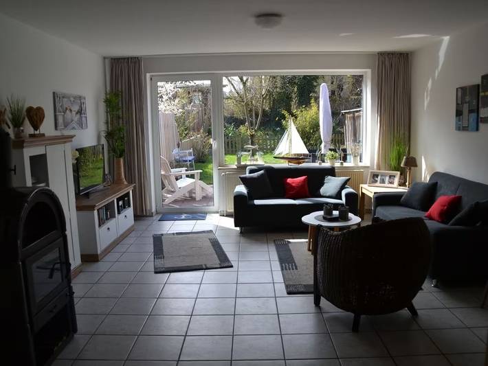 Ferienhaus für 5 Personen, mit Terrasse und Garten, mit Haustier in Sahlenburg