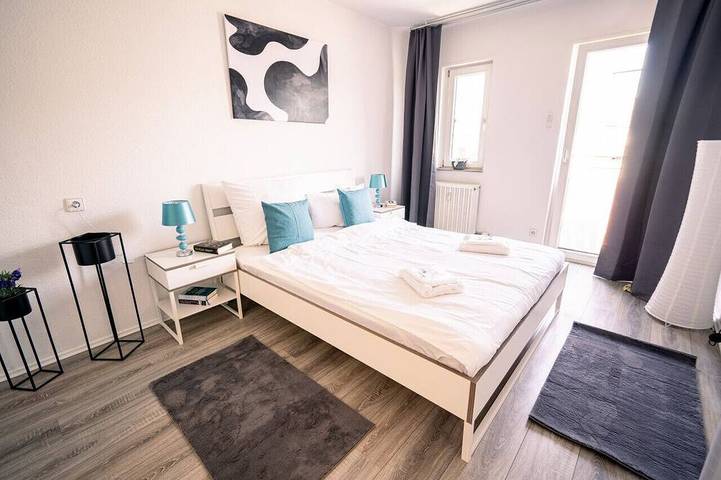 Ferienwohnung für 4 Personen, mit Balkon in Mannheim - 2