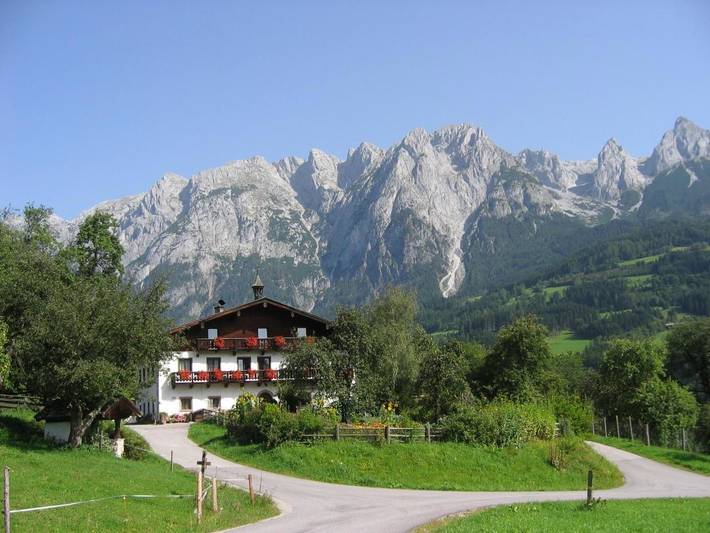 Cottage pour 2 personnes, avec jardin et terrasse à Werfen