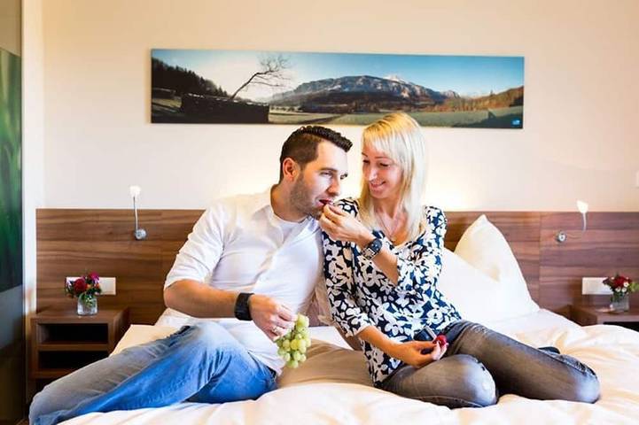 Bed and Breakfast für 2 Personen, mit Garten am Mondsee