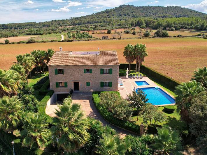 Ferienwohnung für 13 Personen, mit Terrasse und Kinderpool sowie Pool in Sant Joan (Mallorca)