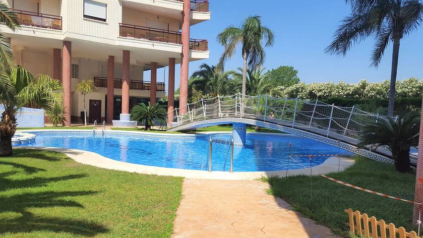 Apartamento de vacaciones para 5 personas, con jardín y balcón, Familias con niños - 1