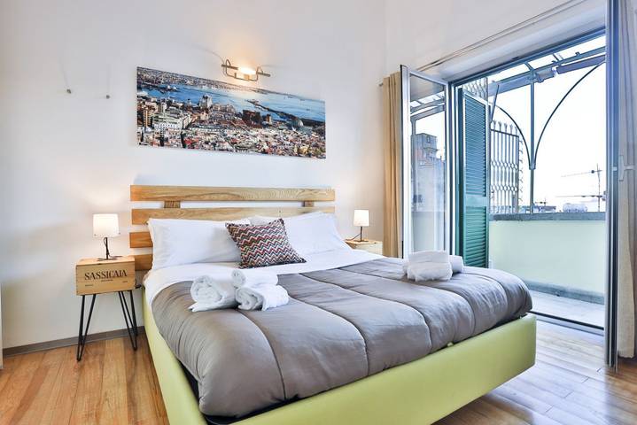 Entire apartment, Terrazza Concordia Amazing View in Naples, Naples Province