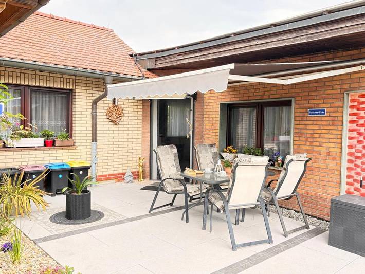 Ferienwohnung für 4 Personen, mit Terrasse und Garten sowie Sauna und Ausblick in Weißenfels - 2