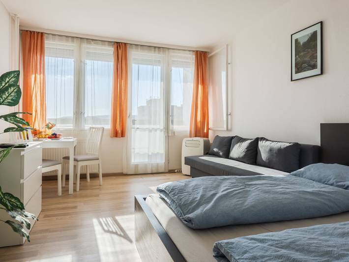 Ferielejlighed for 2 personer, med Balkon og Udsigt i Budapest