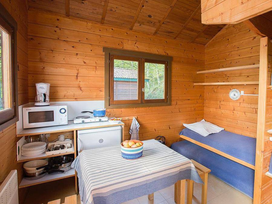 Camping Collonges la Rouge - Chalet 4 persons - Olga Mini-Chalet without sanitary facilities in Collonges-la-Rouge, Massif Central