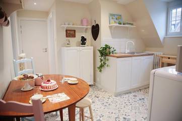 Gîte pour 4 personnes, avec jardin à Mittelwihr