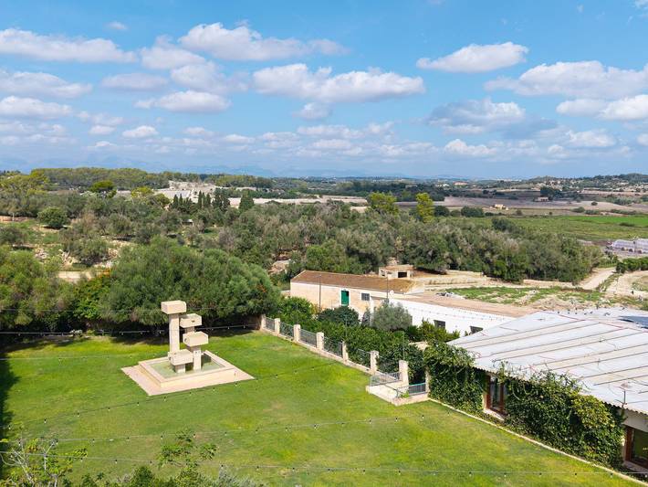 Finca für 26 Personen, mit Terrasse und Garten sowie Pool und Ausblick auf Mallorca Inselmitte - 3