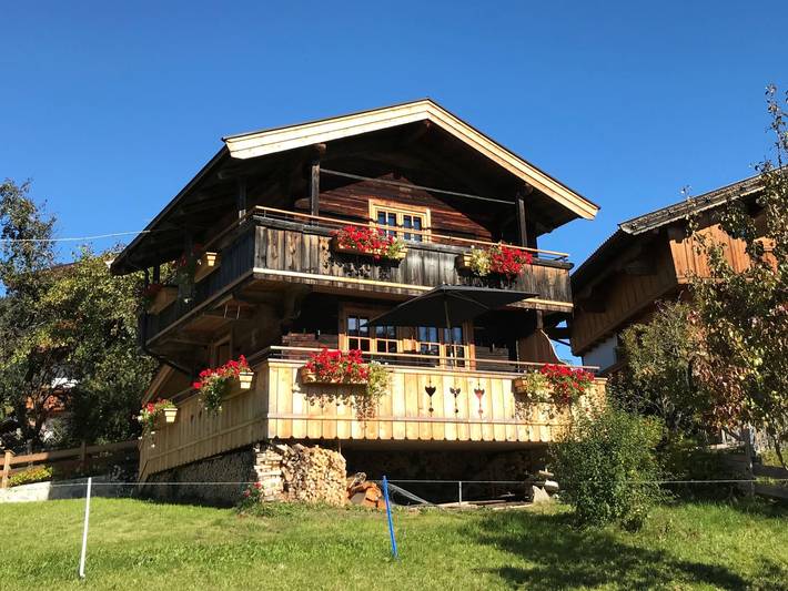 Bauernhof für 2 Personen, mit Balkon und Terrasse sowie Garten