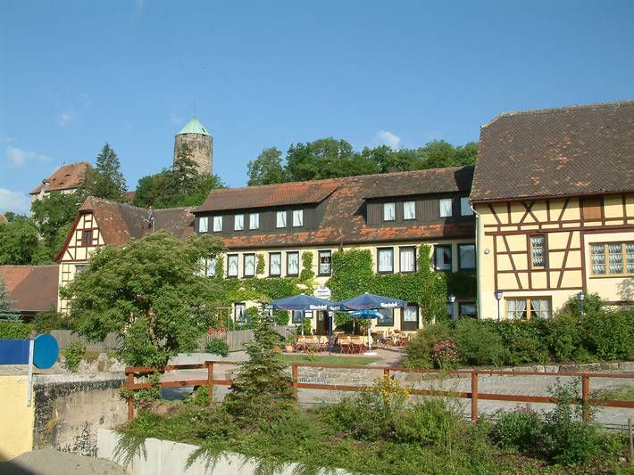 BnB für 4 Personen, mit Garten und Terrasse, kinderfreundlich in Franken - 3