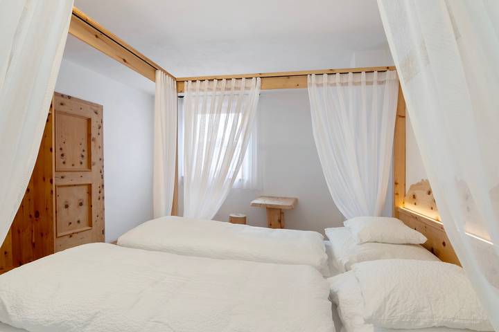 Zimmer '6 Doppelzimmer' mit Bergblick und WLAN in Schluderns, Saldurkamm