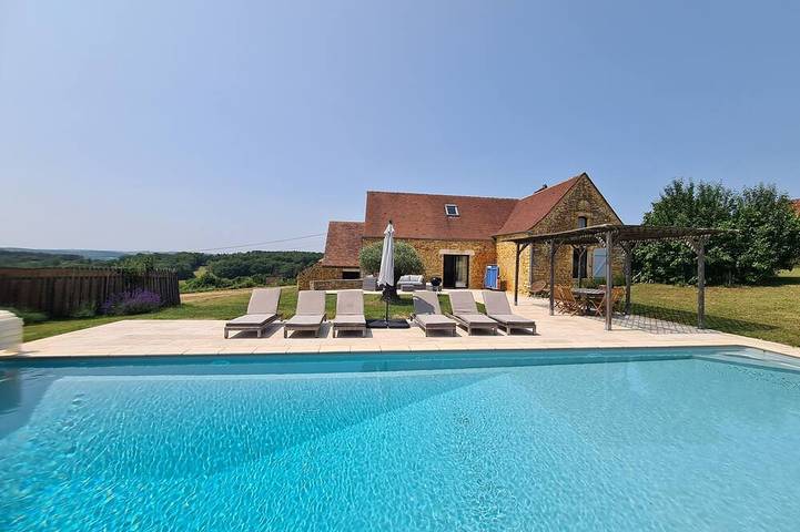 Ferienhaus für 6 Personen, mit Garten und Whirlpool sowie Terrasse - 1