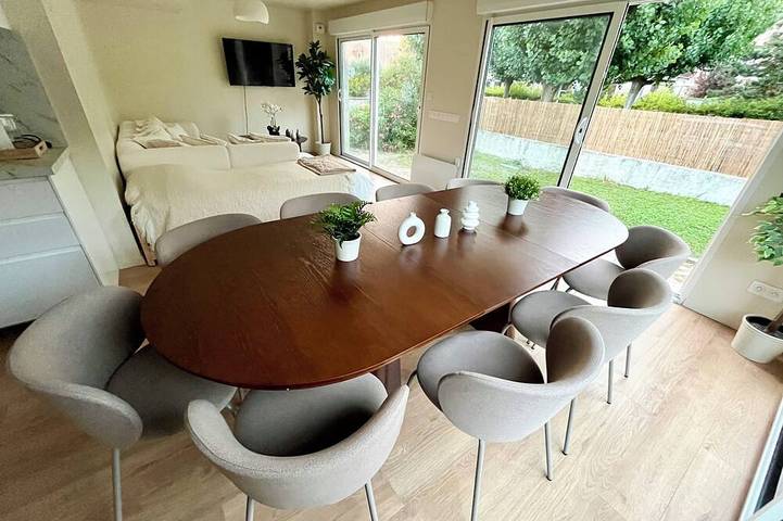 Maison de vacances pour 10 personnes, avec jardin à Ouistreham