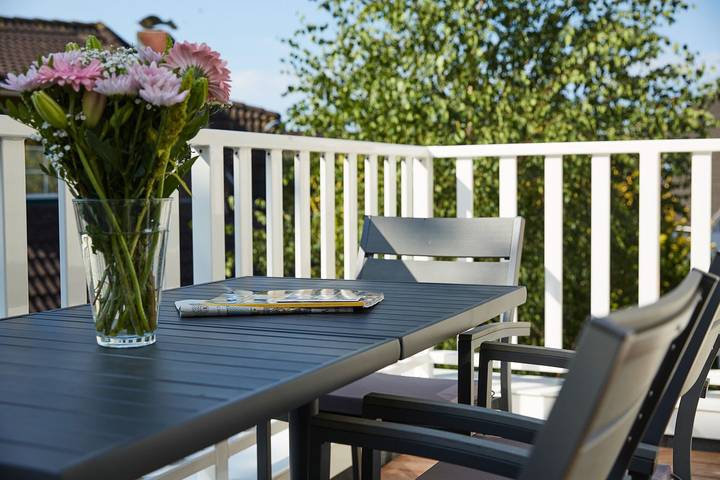 Ganze Wohnung, Haus Daglind Apartment 4 mit Saunafass und Balkon in Büsum, Kreis Dithmarschen