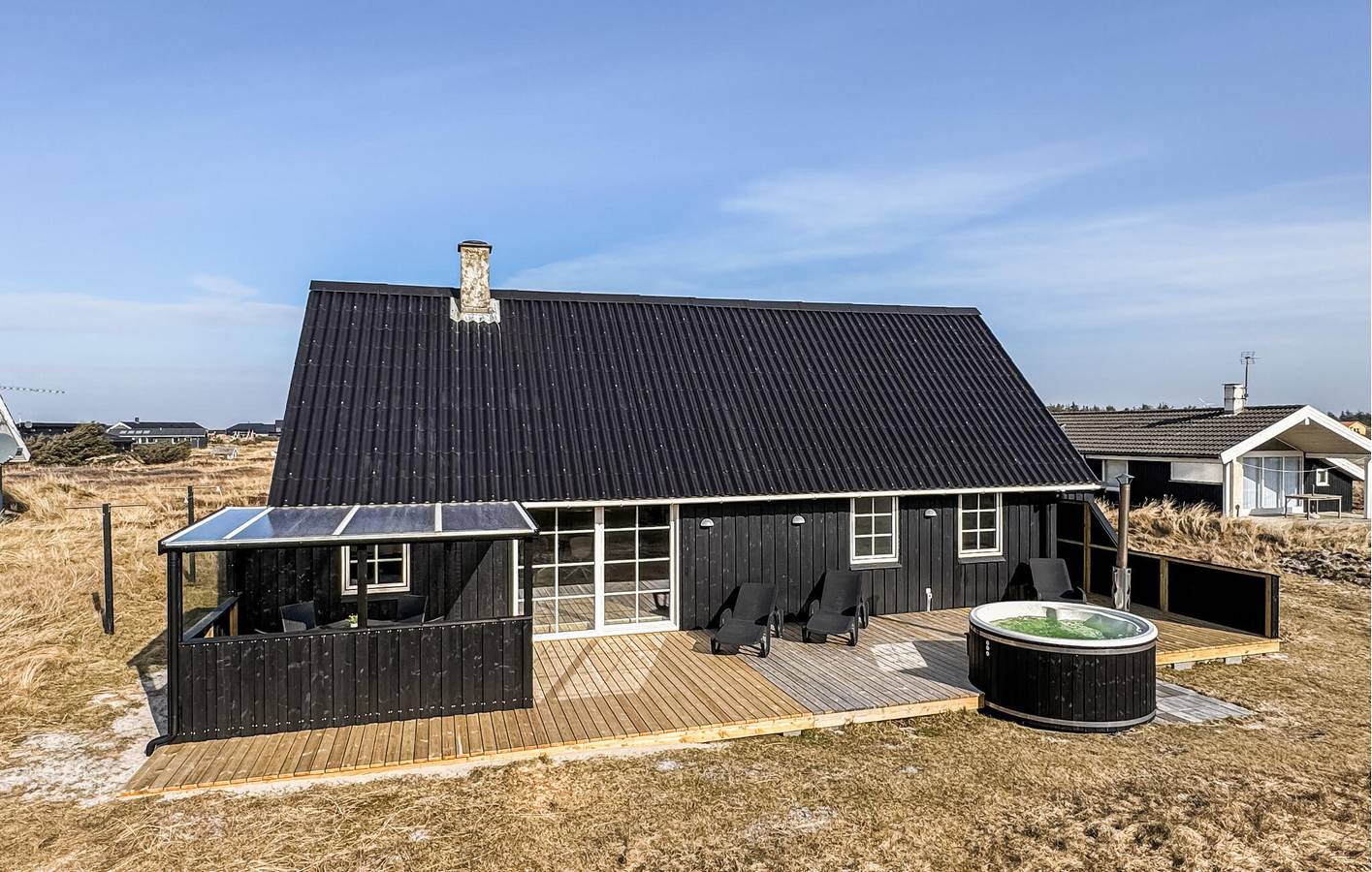 Ferienhaus für 4 Personen mit Whirlpool in Vrist, Lemvig und Umgebung