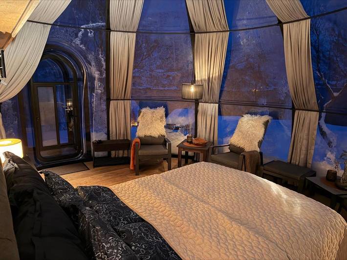 Camping für 2 Personen, mit Ausblick und Garten auf den Lofoten