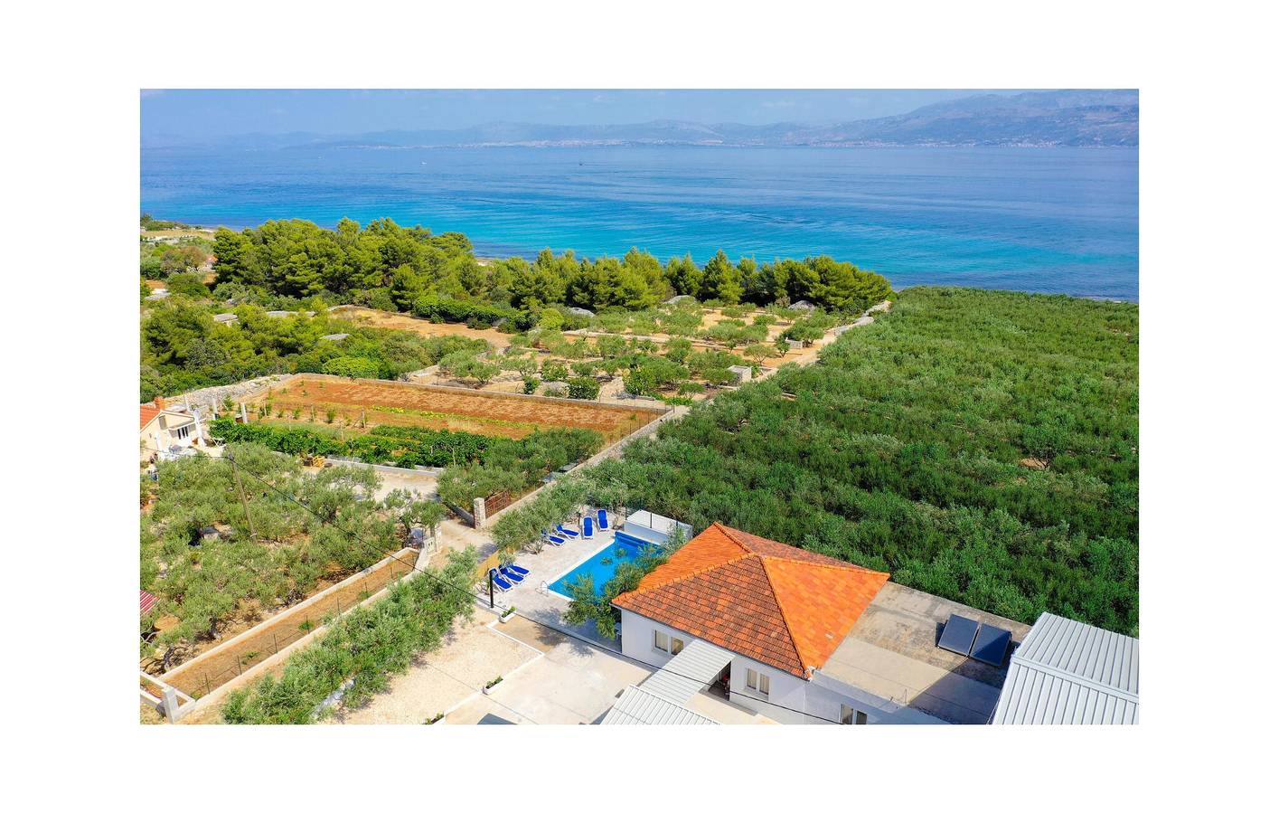 Maison de vacances pour 10 personnes avec jardin in Supetar, Brac