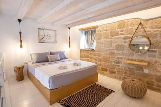 Villa voor 4 personen, met uitzicht en terras, kindvriendelijk op Karpathos
