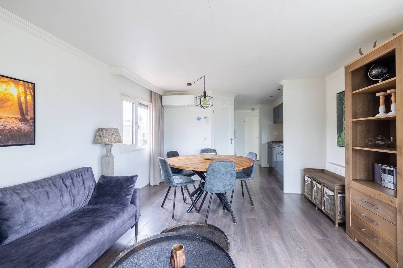 6 persoons chalet met een sauna op een vakantiepark In Nunspeet aan het Veluwemeer in Nunspeet, Veluwe