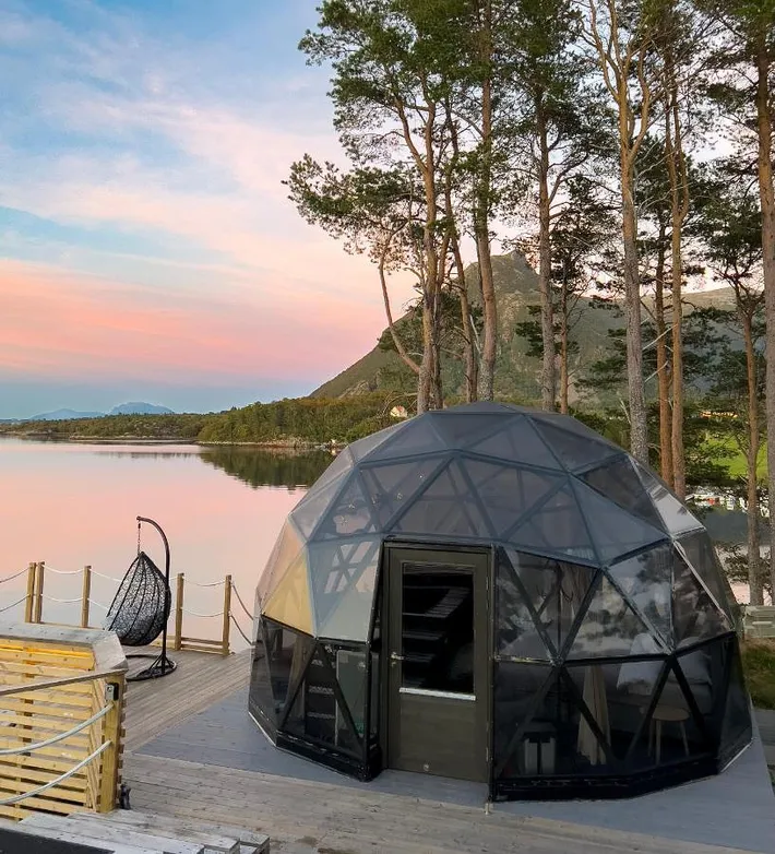 Zelt für 2 Personen, mit Ausblick und Garten, mit Haustier - 1