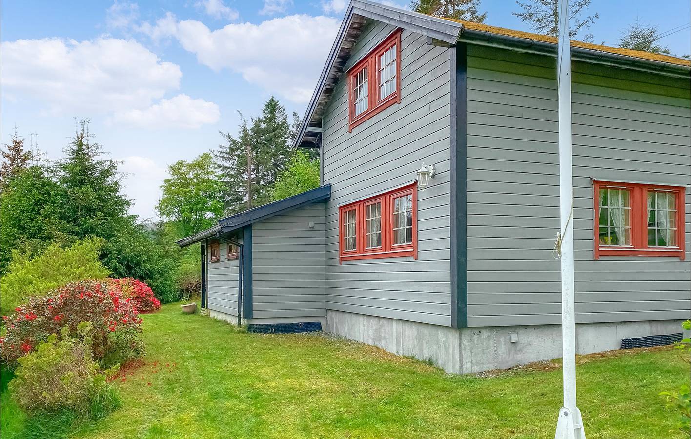 Ferienhaus für 6 Personen mit Garten in Selje