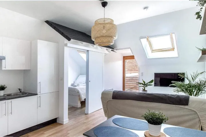 Appart’hôtel pour 2 personnes, avec terrasse - 1