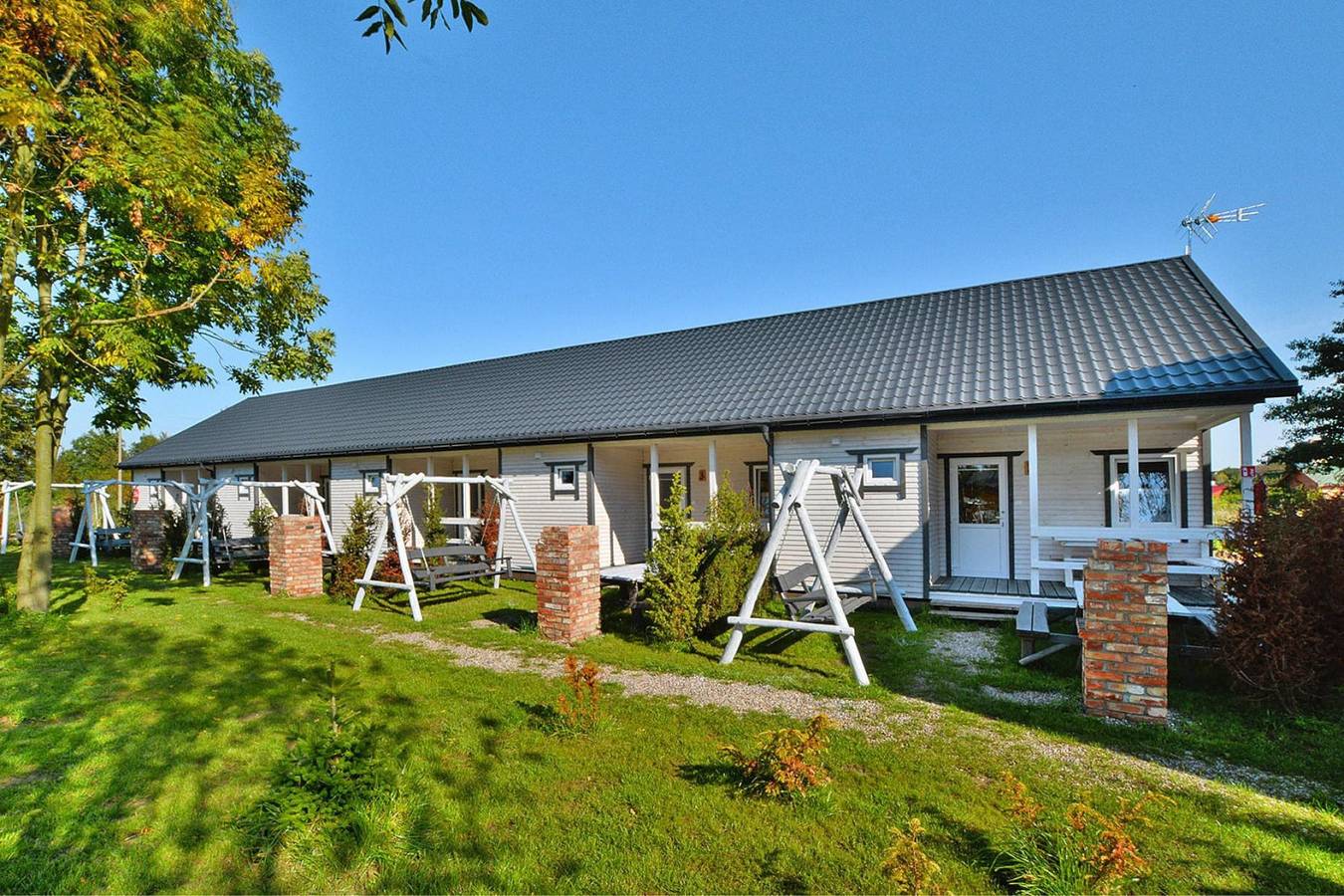 Komfortabel Ferienhäuser, Attraktionen für Kinder in Rusinowo, Powiat Sławieński