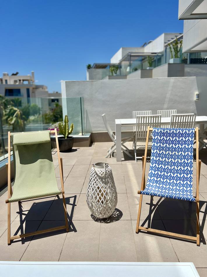Ferienwohnung für 6 Personen, mit Terrasse und Pool sowie Ausblick in Marbella - 3