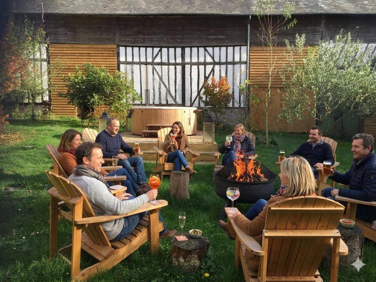 Villa des glycines et Spa nordique à 1h30 de Paris in Cempuis, Oise