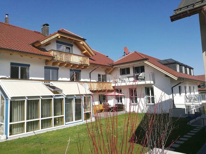 Ferienhaus für 2 Personen, mit Ausblick und Garten in Murnau am Staffelsee