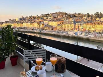 Gîte pour 4 personnes, avec balcon dans Gare de Trouville - Deauville