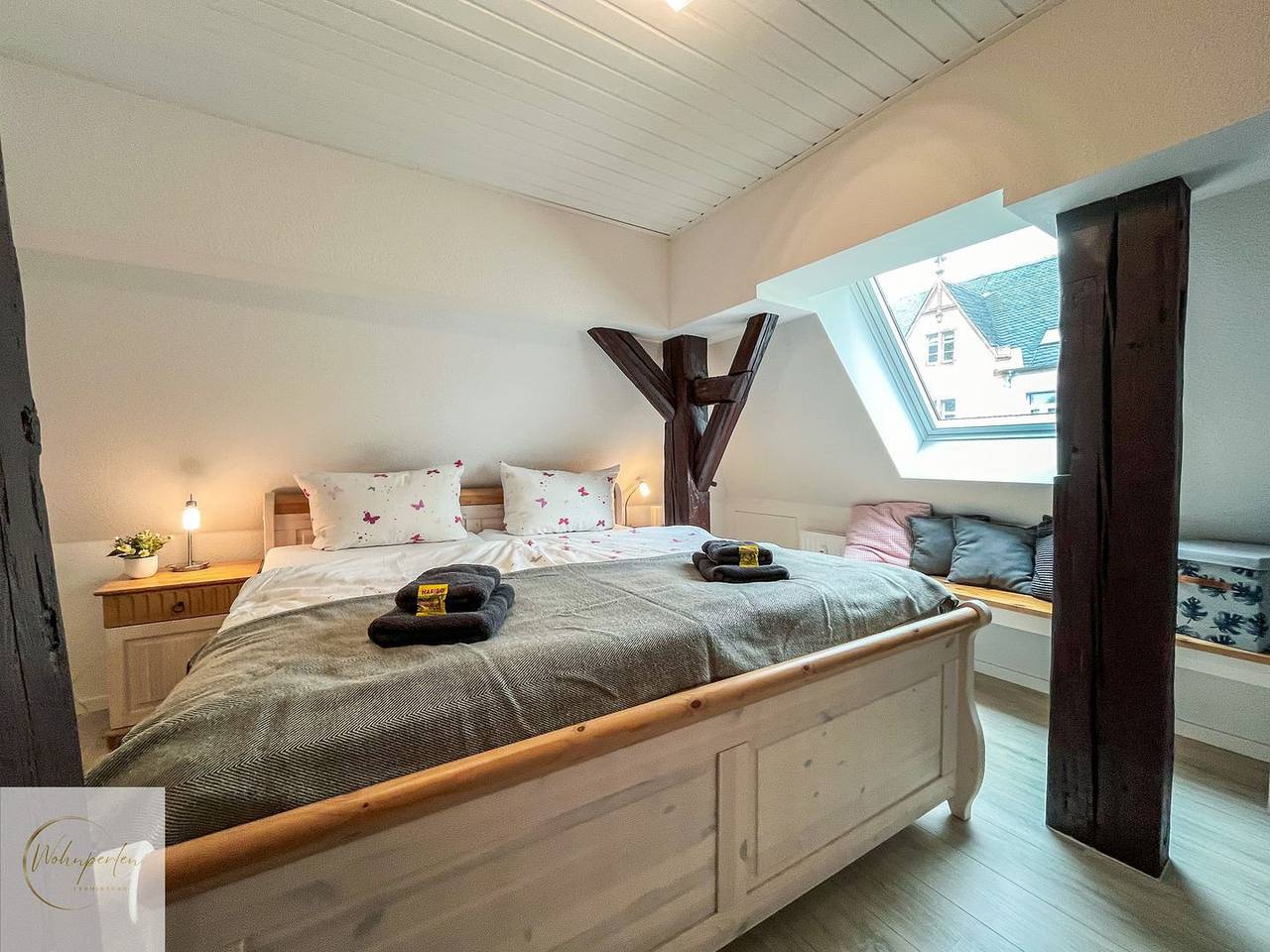 Ganze Wohnung, Cozy Apartment Rooftop Churchplace in Wilsdruff, Osterzgebirge